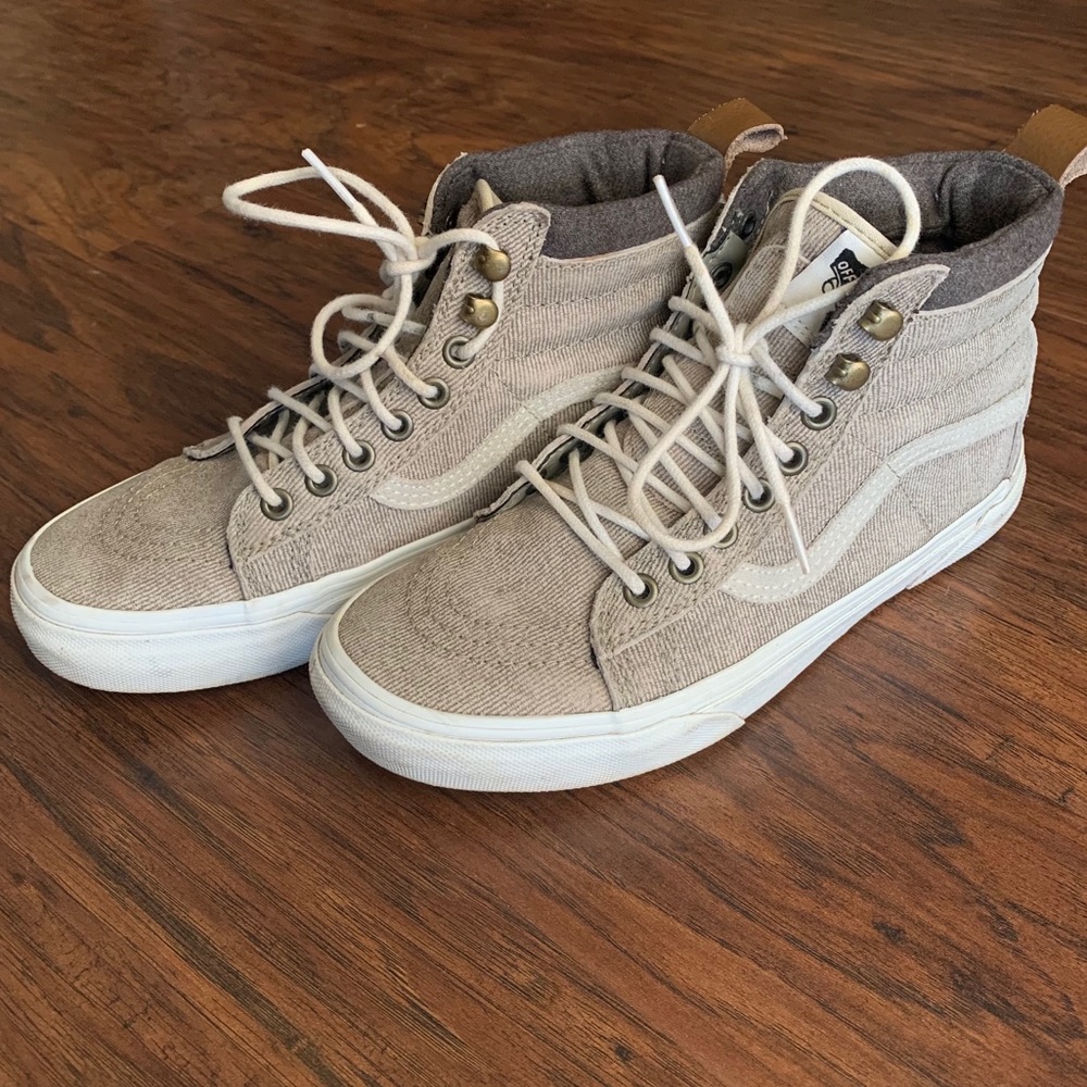 Vans Tan/Brown High Top